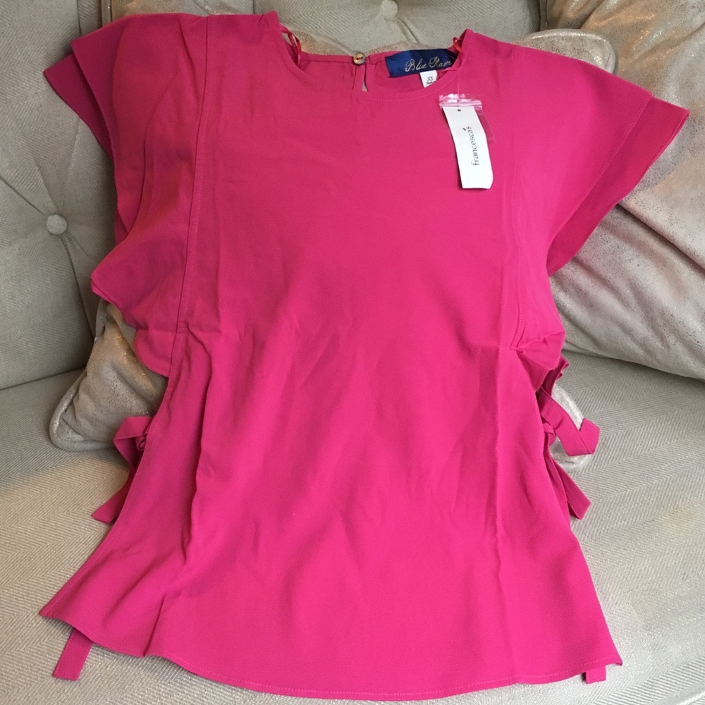 Pretty pink Francesca’s blouse
